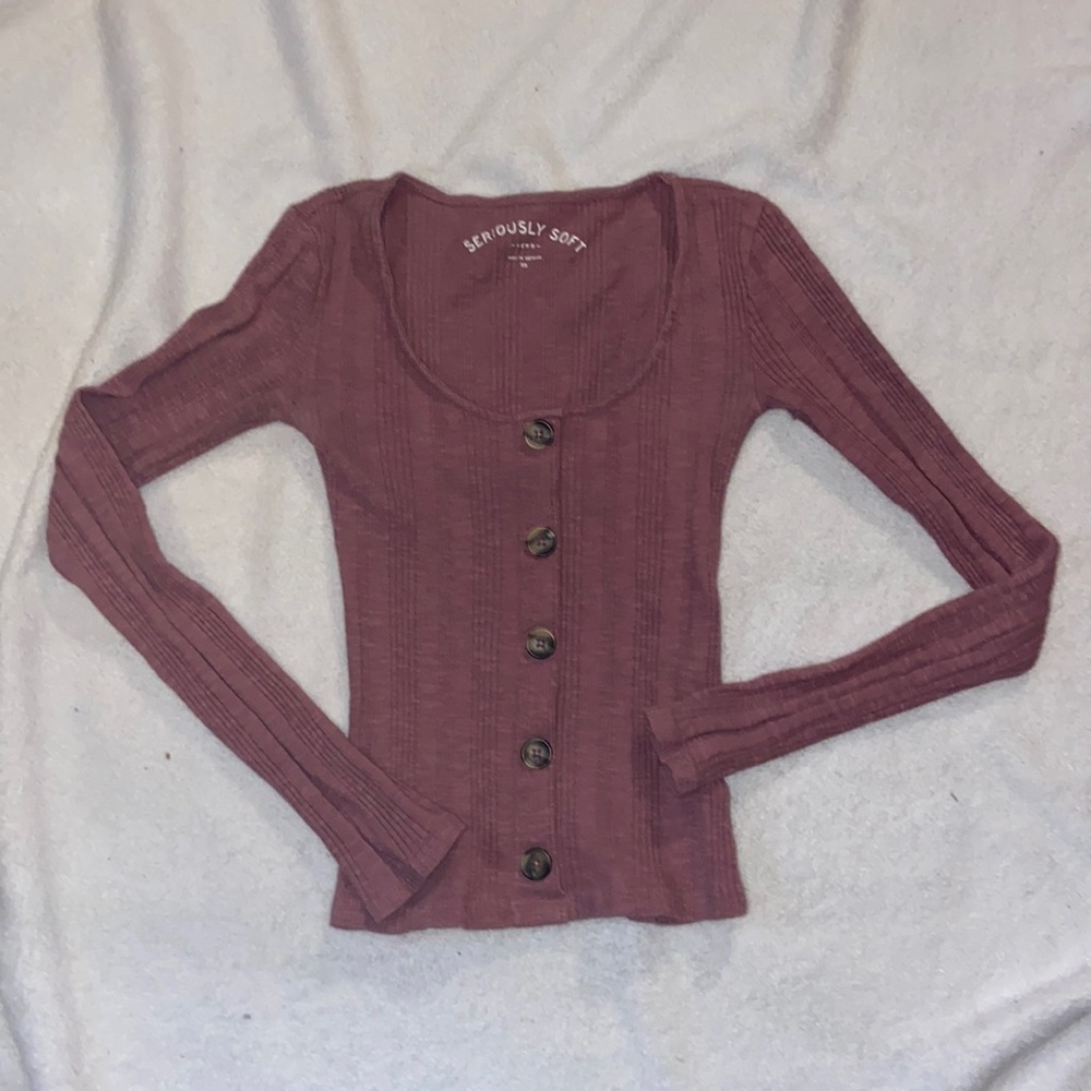 Aeropastle Purple Long Sleeve